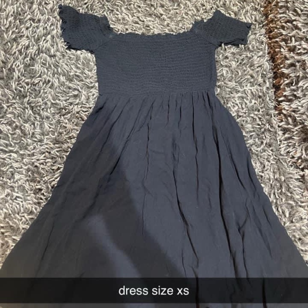Angie Women's Mini Dress in Dark Blue